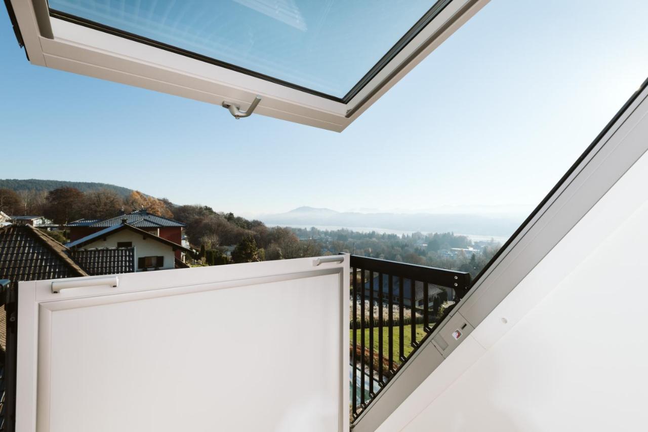 Haus Aussicht - Ferienwohnungen Velden フェルデン・アム・ヴェルターゼー エクステリア 写真